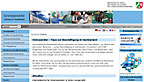 Screenshot der Onlineportals "Grenzpendler NRW"